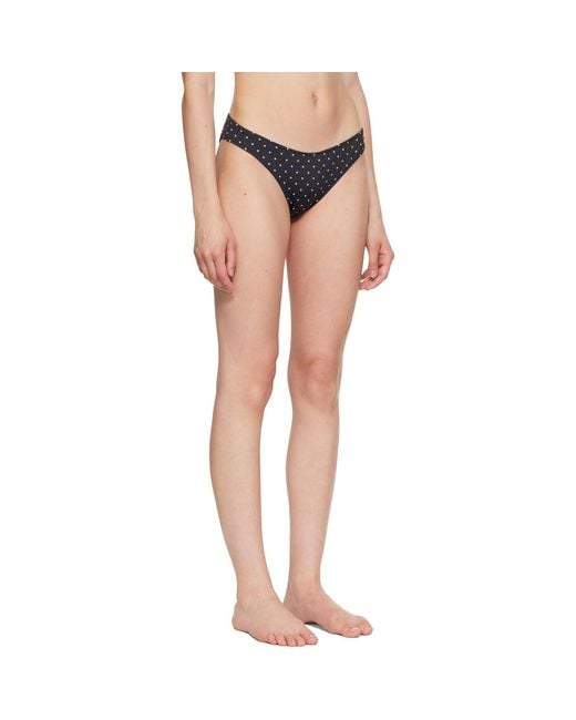 Fruity Booty Blue Celine Polka Bikini Bottom