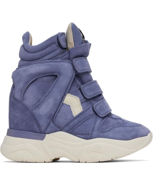 Isabel Marant Blue Balskee Sneakers