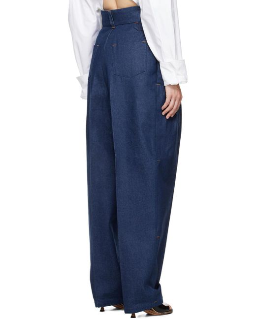 Jacquemus La Casaコレクション インディゴ Le De-nîmes Curzio ジーンズ Blue