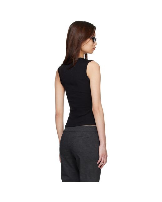 Flore Flore Black Dewi Tank Top