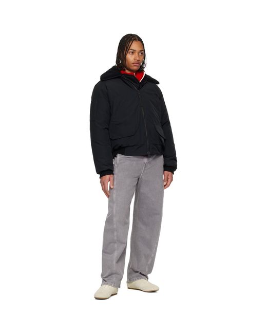 Canada Goose Black Chilliwack Aviator Bomber Down Jacket for men