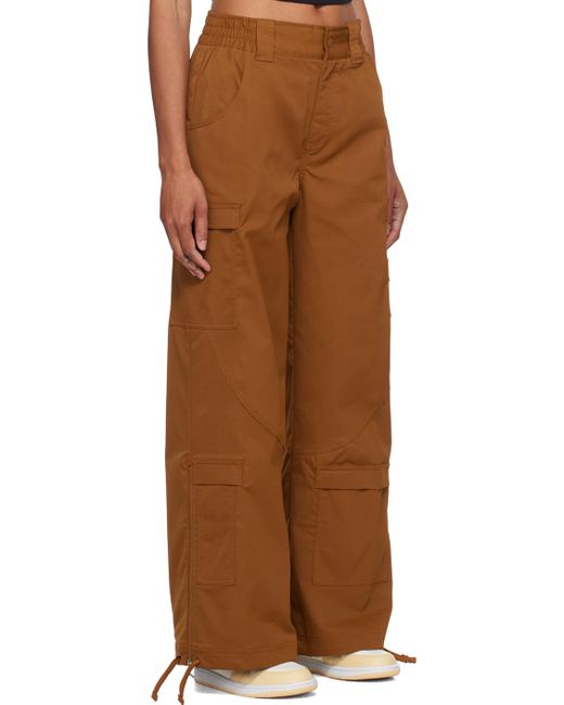 Pantalon brun à poches Nike en coloris Brown