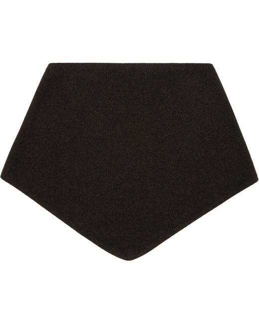 The Row Black Leomine Scarf