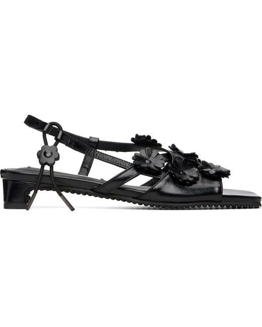 CECILIE BAHNSEN Black Cbarna Heeled Sandals