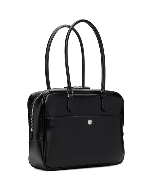 DUNST Black Classic 28 Leather Bag