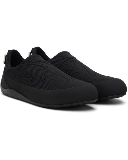 HELIOT EMIL Black Vena Sneakers for men