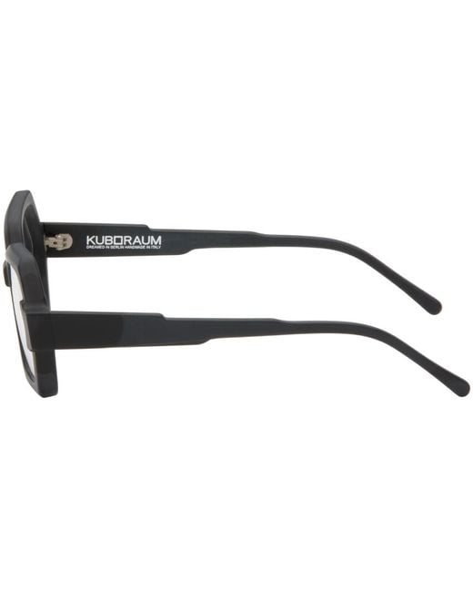 Kuboraum Black K38 Glasses for men