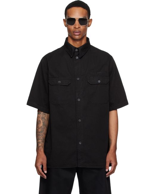 メンズ Willy Chavarria ブラック Corcoran ワークシャツ Black