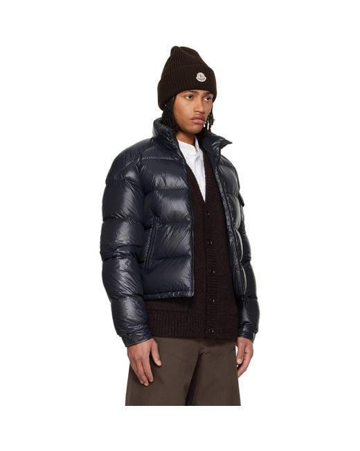 Moncler Black Levitha Short Down Jacket for men