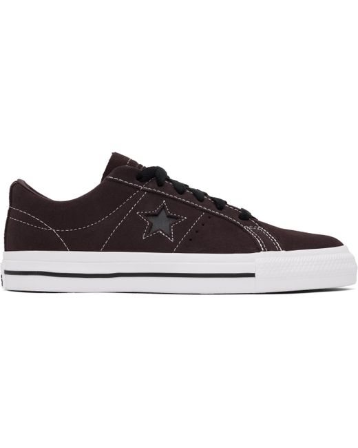 Baskets Basses One Star Pro Bourgogne À Semelle Cons Converse pour homme en coloris Black