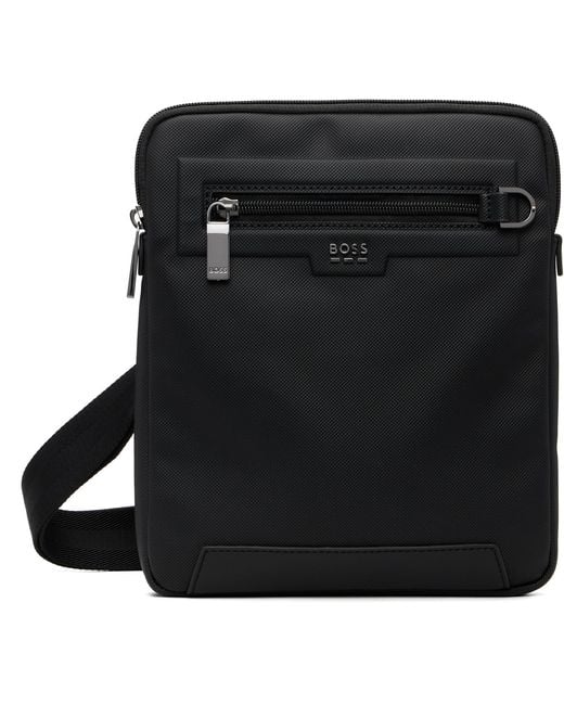 Boss Black Logo Hardware Pouch for men