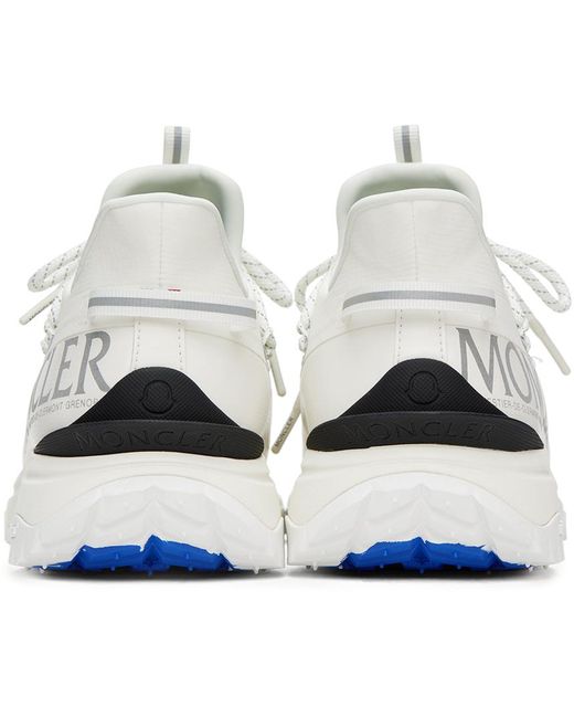 Moncler Black White Trailgrip Lite2 Sneakers for men