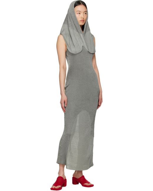 Isa Boulder Black Lowhood Maxi Dress