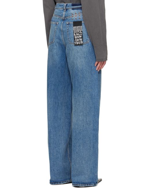 Ksubi ブルー バギージーンズ Blue