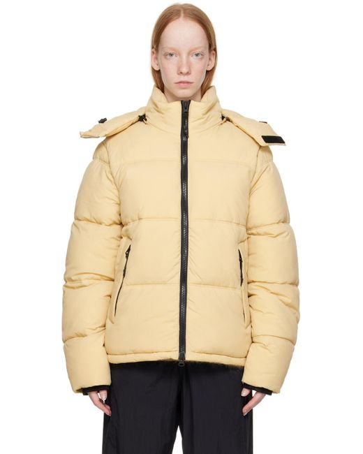 The Very Warm Natural Hooded Puffer Jacket