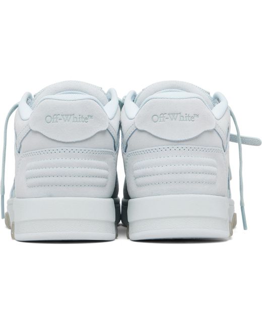 Off-White c/o Virgil Abloh Black Off- 'out Of Office' Calfsuede Sneakers for men