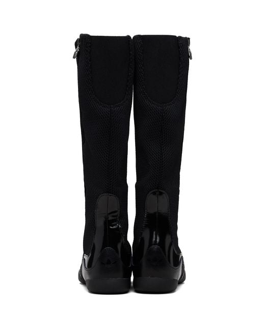Miaou Black Adidas Originals Edition Tall Boots