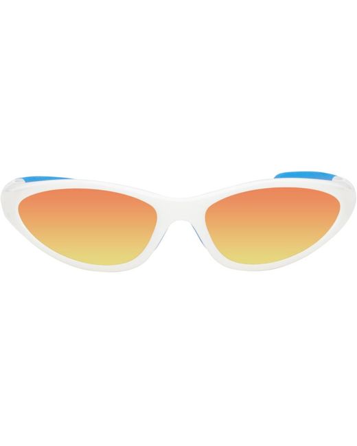 MARINE SERRE Black White Vuarnet Edition Injected Visionizer Sunglasses for men
