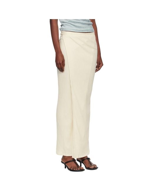 Baserange Natural Off- Brig Maxi Skirt