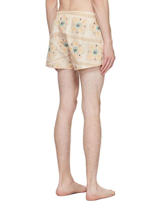 Commas Natural Swim Shorts for men