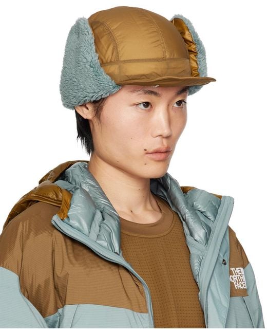 Undercover Blue Brown The North Face Edition Soukuu Down Cap for men