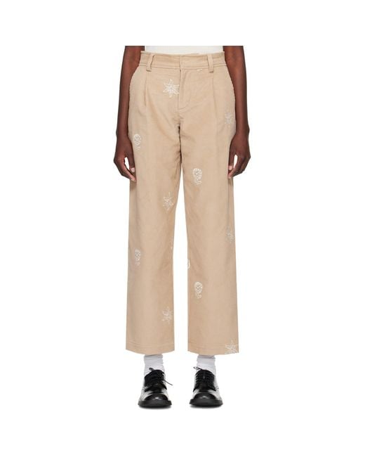 Soulland Natural Aidan Trousers