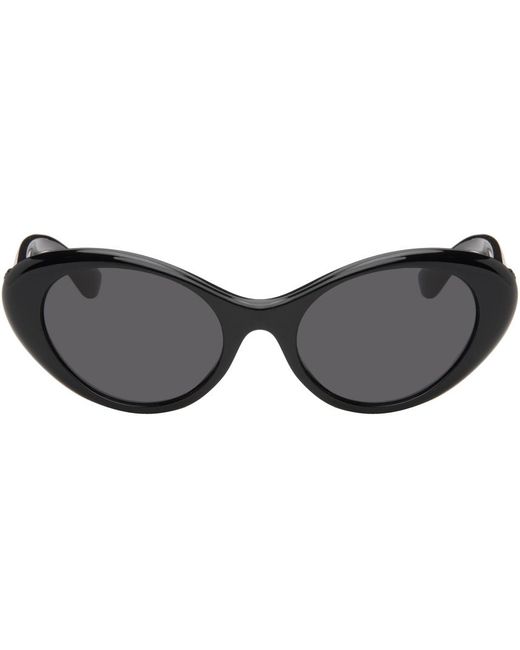 Versace Black 'la Medusa' Sunglasses