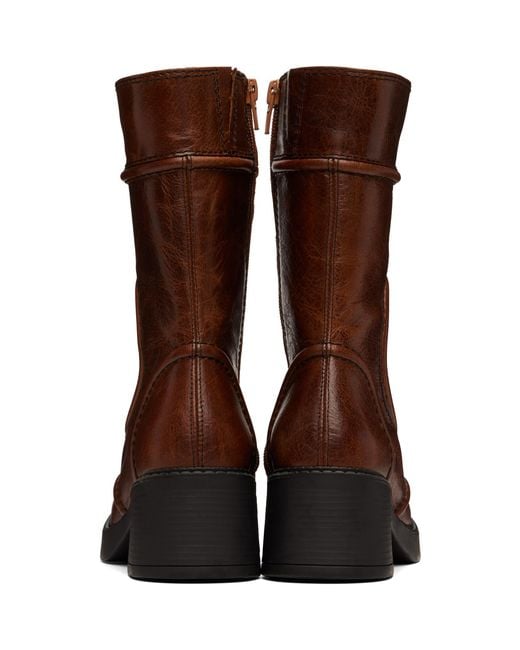 Miista Brown Malene Boots