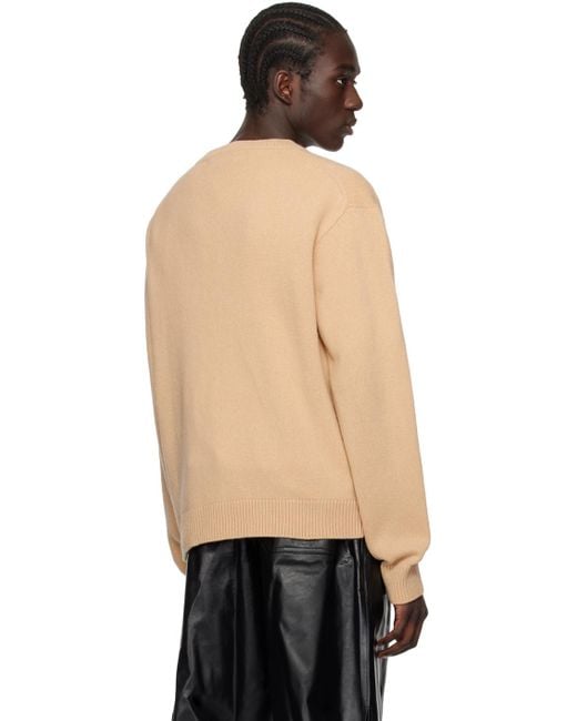 The Elder Statesman Black Tan Simple Sweatshirt for men