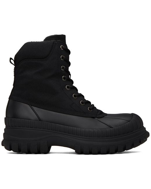 Ganni Black Outdoor Boots for men
