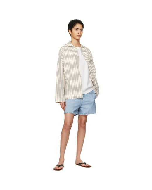 Rag & Bone Blue Miramar Terry Walking Shorts