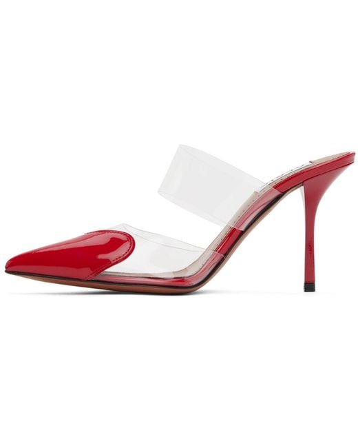 Alaïa Black Red 'le Cœur' Heels