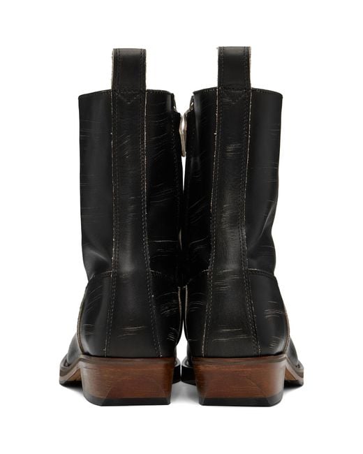 Won Hundred Black Sendra Edition Barcelona Boots for men