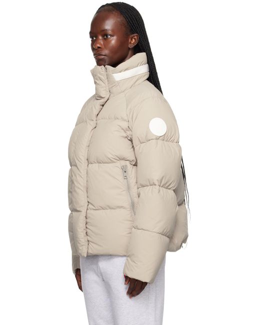Canada Goose Natural Taupe Junction Down Jacket