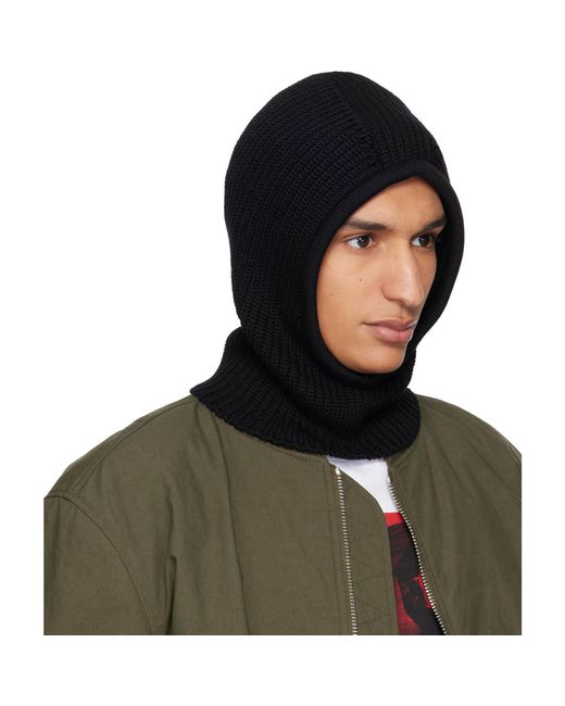 Givenchy Green Wool Balaclava for men