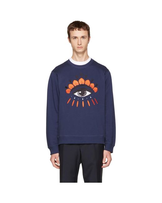 kenzo navy blue sweatshirt