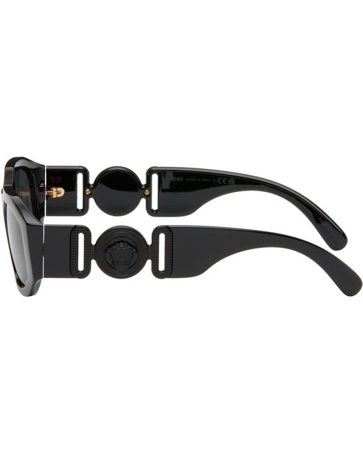 Versace Gray Medusa Biggie Sunglasses