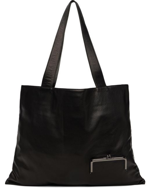 Yohji Yamamoto Black Coin Purse Tote
