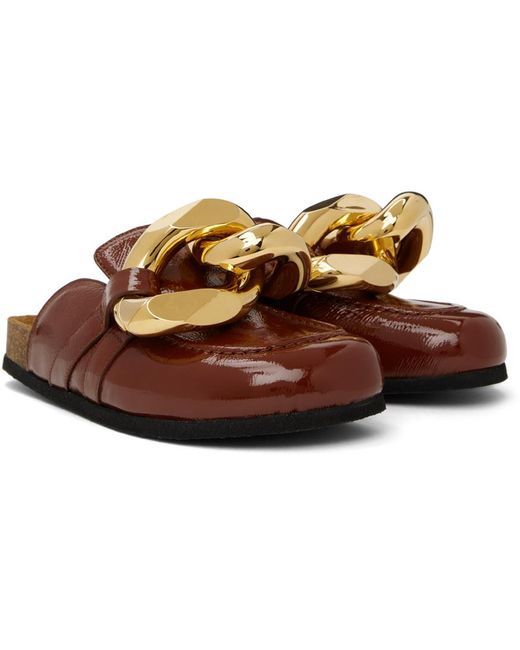 J.W. Anderson タン チェーン ミュール Black