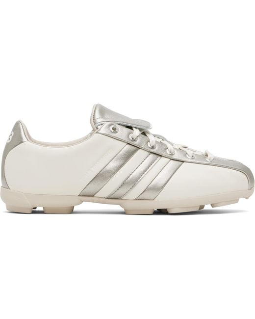 Y-3 White Field Sneakers for men