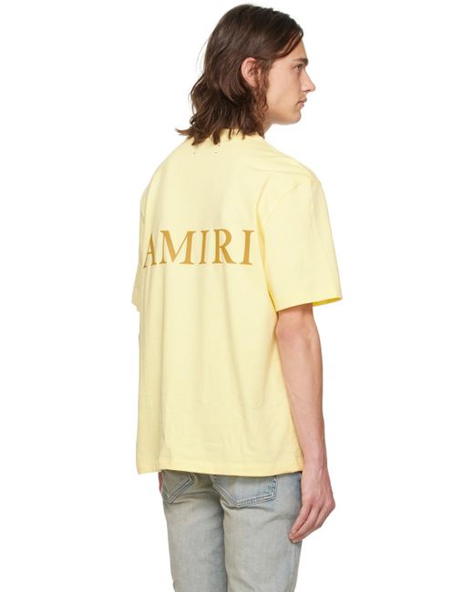 Amiri Orange Ma T-shirt for men