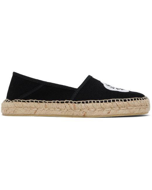 KENZO Black Paris Classic Espadrilles