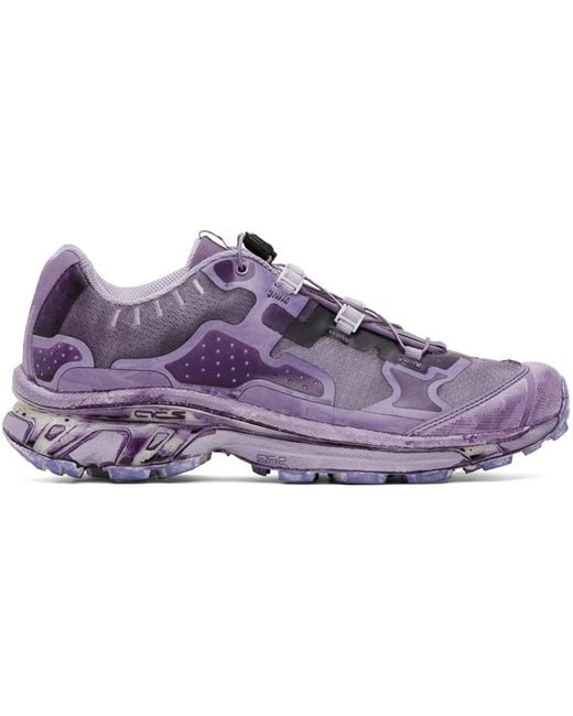 Boris Bidjan Saberi 11 Purple Salomon Edition Bamba 5 Sneakers for men