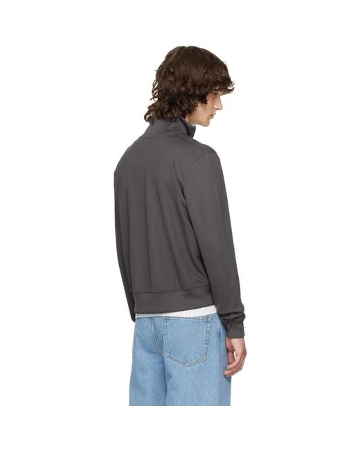 Courreges Black Signature Track Jacket for men