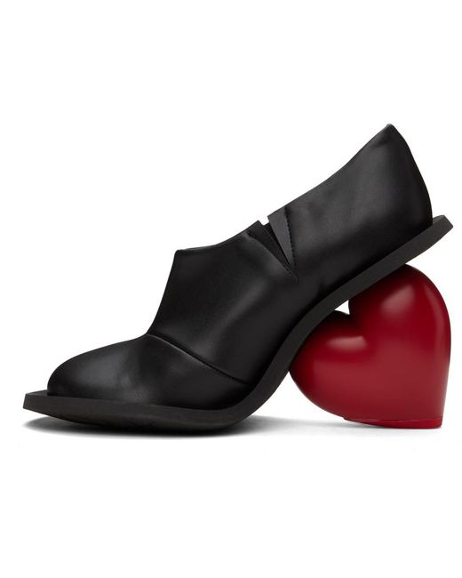 Yume Yume Black Mini Love Faux-leather Boots
