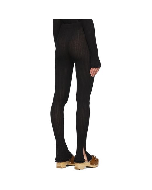 3.1 Phillip Lim Black Cotton Lounge Pants