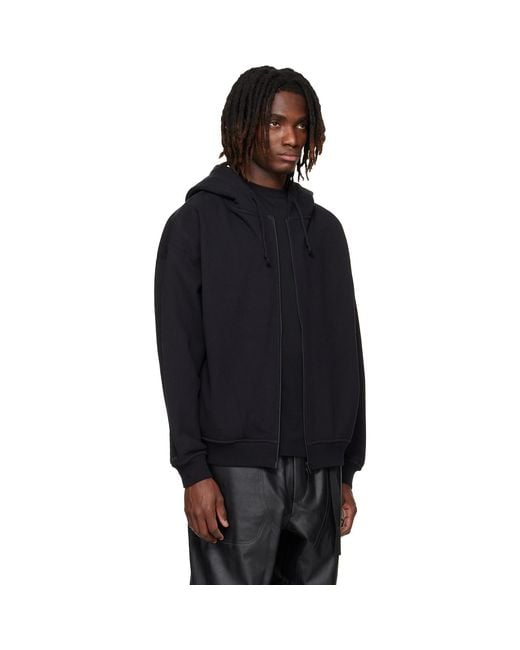 Y-3 Blue Mercedes-Amg F1 Edition Zip Hoodie for men
