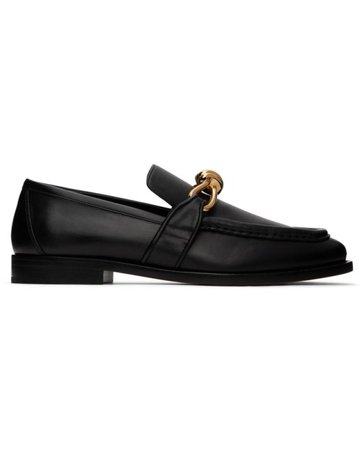 Bottega Veneta Black Astaire Loafers for men