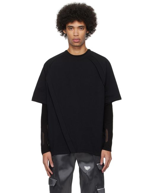 T-shirt helical noir HELIOT EMIL pour homme en coloris Black