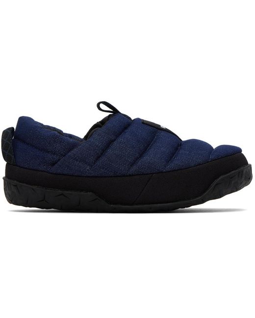 The North Face Blue Navy Nuptse Mules for men